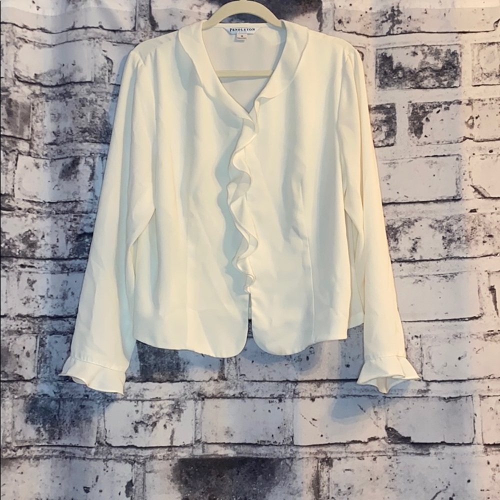 Pendleton- White Top - image 1